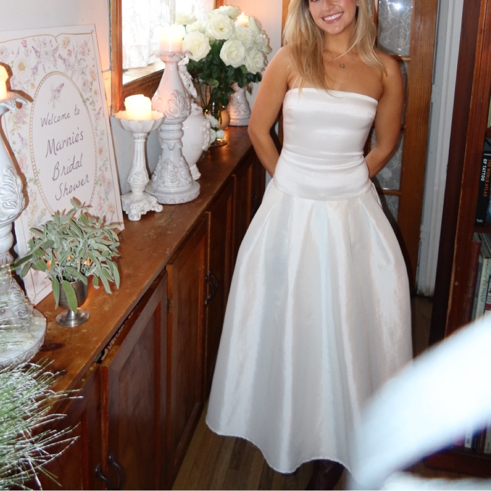More to come Cambria Strapless Dress